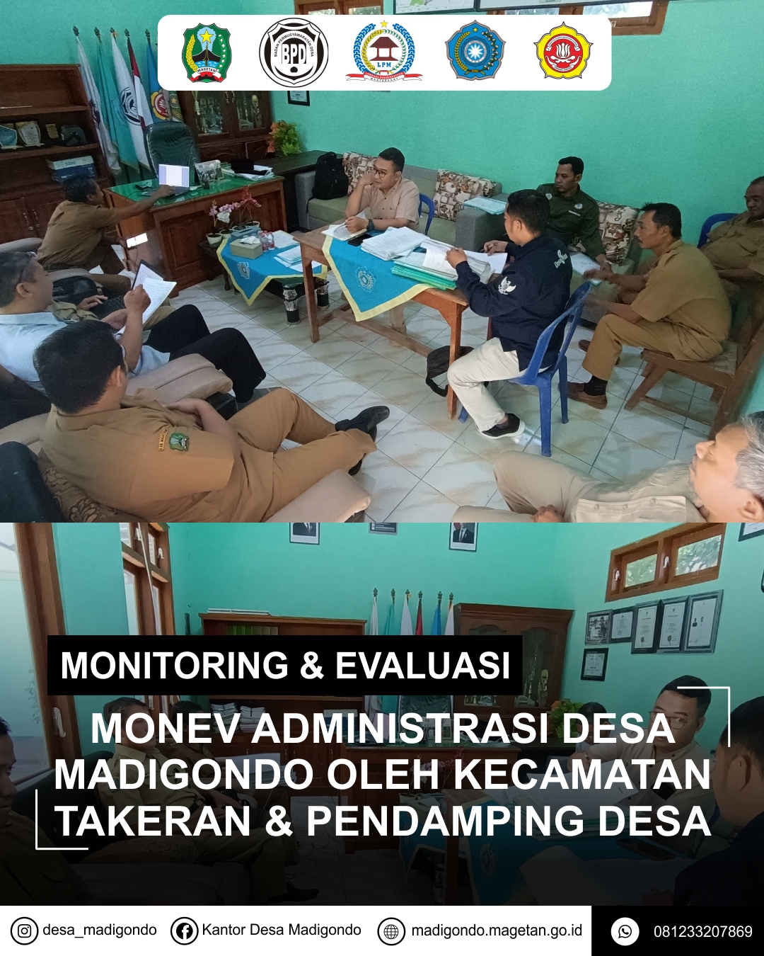 MONITORING & EVALUASI ADMINISTRASI 